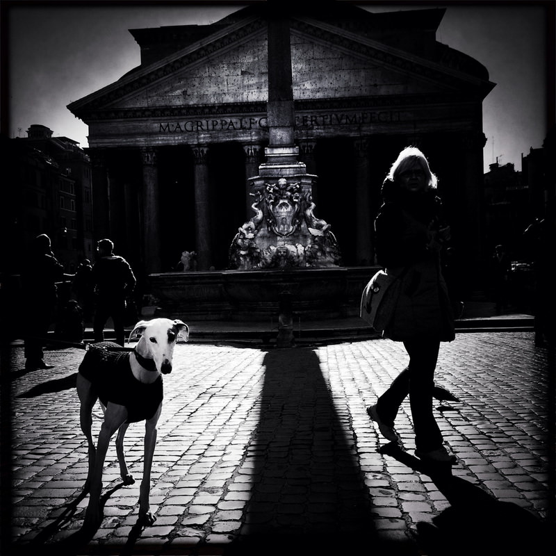 черно-былые фотографии Рима (3)