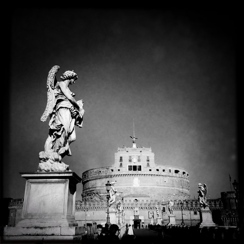 черно-былые фотографии Рима (8)