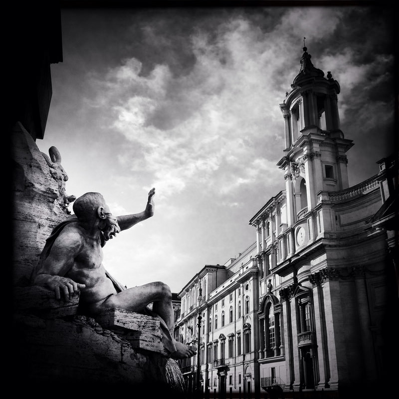 черно-былые фотографии Рима (1)